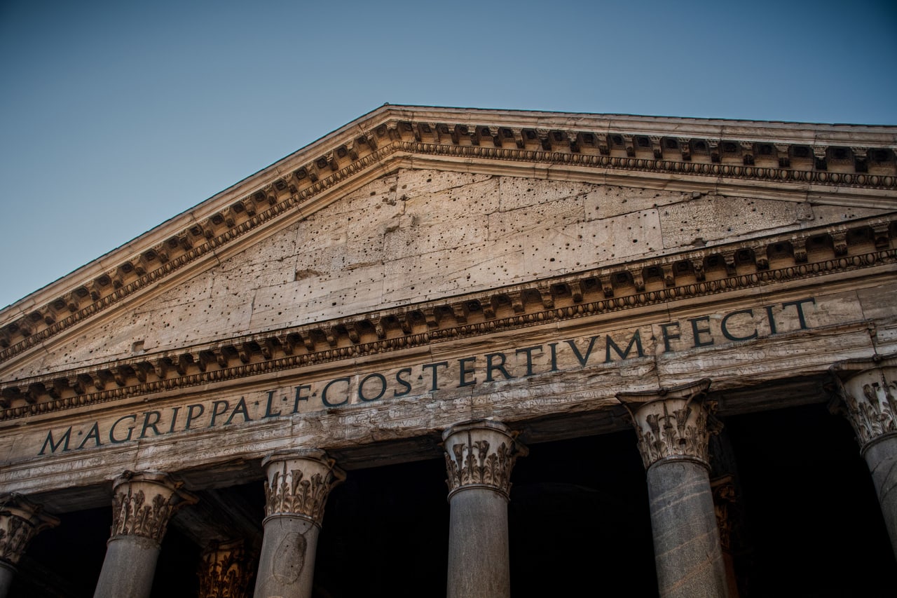 Rome architectural perspective