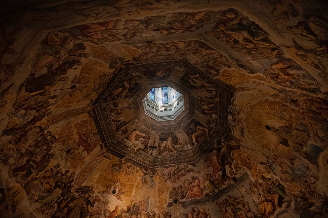 Specialty study — frescoed Florence dome interior